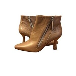 𝅺Louise et Cie Leather Ankle Boot with Stiletto Heel - Size 5M